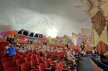 Avalon Theatre, Catalina Island, California (outside Los Angeles and San Francisco): Auditorium during the 35th Annual Silent Film Showcase in May 2022