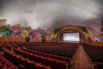 Avalon Theatre, Catalina Island, California (outside Los Angeles and San Francisco): Auditorium from Rear Right Aisle