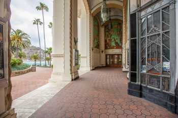 Avalon Theatre, Catalina Island, California (outside Los Angeles and San Francisco): Exterior Ticket Lobby and Box Office