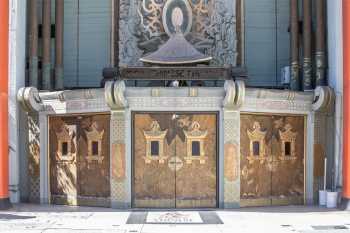 TCL Chinese Theatre, Hollywood, Los Angeles: Hollywood: Entrance Doors Closeup