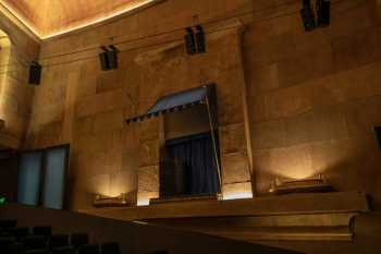 Egyptian Theatre, Hollywood, Los Angeles: Hollywood: Singers’s Balcony at House Left