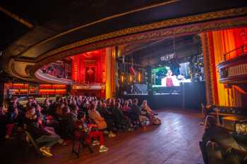 Globe Theatre, Los Angeles, Los Angeles: Downtown: Screening as seen from Orchestra Right