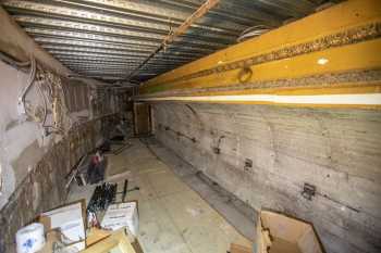 Globe Theatre, Los Angeles, Los Angeles: Downtown: Inside Orchestra Pit, now floored over