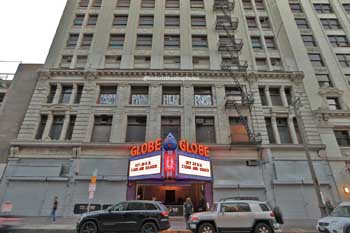 Globe Theatre, Los Angeles, Los Angeles: Downtown: Building facade