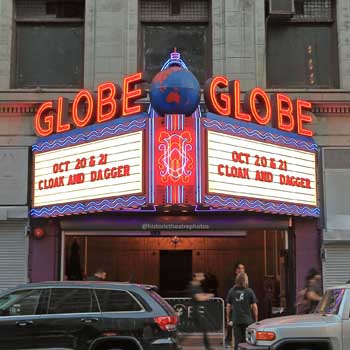 Globe Theatre, Los Angeles, Los Angeles: Downtown: Exterior
