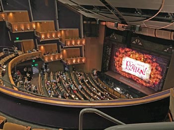 Los Angeles Music Center, Los Angeles: Downtown: Auditorium from Balcony Front Right