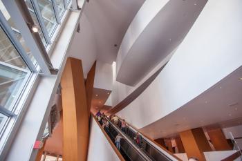 Los Angeles Music Center, Los Angeles: Downtown: Lobby looking up to higher levels