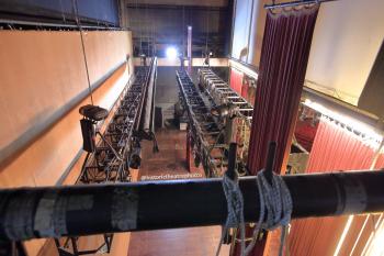 Palace Theatre, Los Angeles, Los Angeles: Downtown: Stage from Pin Rail