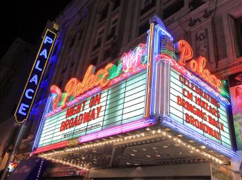 Palace Theatre, Los Angeles, Los Angeles: Downtown: Marquee and Blade Sign
