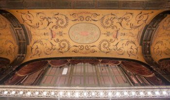 Palace Theatre, Los Angeles, Los Angeles: Downtown: Entrance Lobby ceiling