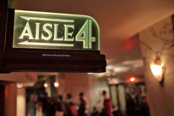 Palace Theatre, Los Angeles, Los Angeles: Downtown: Lobby Aisle Signage