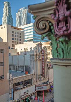 Palace Theatre, Los Angeles, Los Angeles: Downtown: Los Angeles Theatre from Palace Theatre