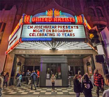 The United Theater on Broadway, Los Angeles, Los Angeles: Downtown: <i>Night On Broadway</i> 2018