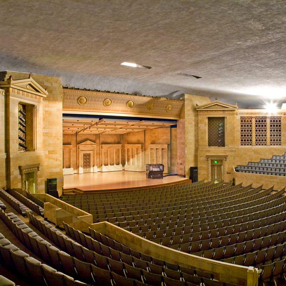 Peristyle Theater (photo credit Organ Historical Society)