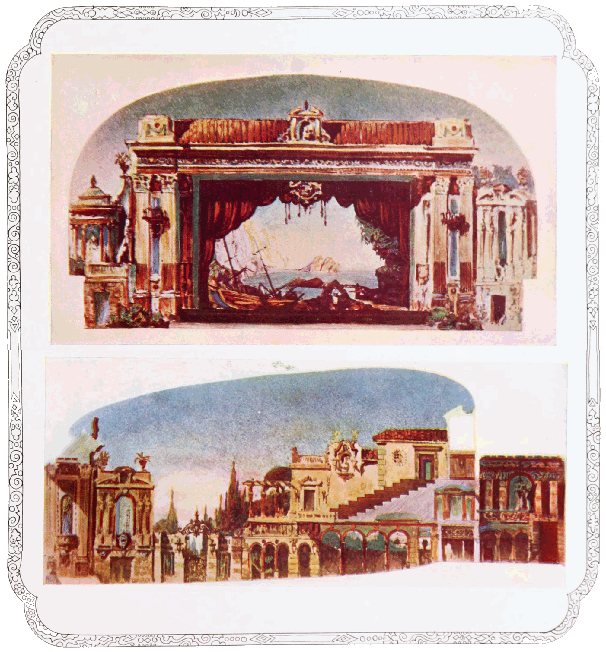 Italian Renaissance (top); Classic Atmosphere (bottom)