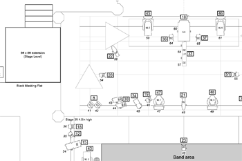 CAD Lighting Plan