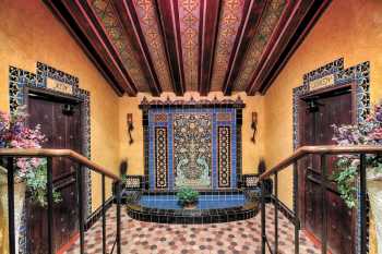 Lobby fountain, as published in the June 2016 edition of <i>Washington Coast Magazine</i> (JPG)