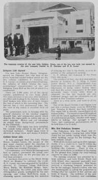 News of the theatre’s opening, as reported in the 3rd October 1928 edition of <i>The Bioscope</i>, courtesy <i>British Newspaper Archive</i> (1MB PDF)