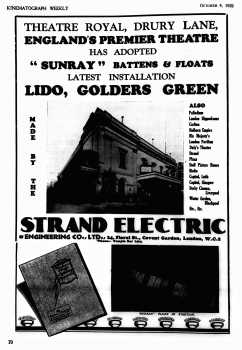 News of the theatre’s opening, as printed in the 4th October 1928 edition of <i>Kinematograph Weekly</i>, courtesy of <i>British Newspaper Archive</i> (3.7MB PDF)