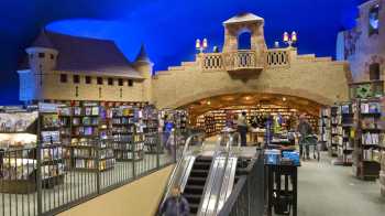 The theatre in use as a bookstore between 1994 and 2015, courtesy <i>Post Bulletin</i> (JPG)