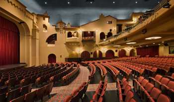 Merced Theatre: Merced Theatre auditorium post-renovation, courtesy <i>WMB Architects</i>