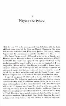 Extract about the Palace Theatre from the book <i>Hidden History of Flint</i> (2017) by Gary Flinn (2.2MB PDF)