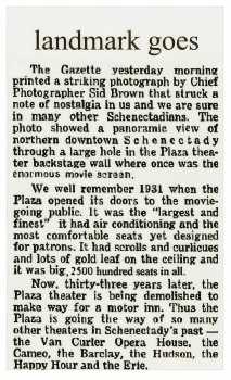 News of the theatre’s demolition in 1964, courtesy Cinema Treasures user <i>Derrick Paul</i> (380KB PDF)