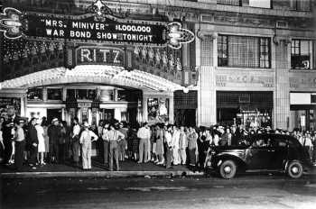 Exterior in 1942, courtesy <i>Tulsa City-County Library</i> (JPG)