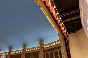 Runnymede Theatre: Stage view of Auditorium ceiling