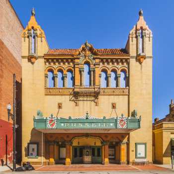 Russell Theatre: Exterior, courtesy <i>Brian Zehowski</i>