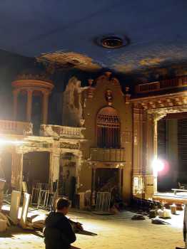 Auditorium as photographed in 2017, courtesy Cinema Treasures user <i>Gerald A. DeLuca</i> (AI-enhanced JPG)