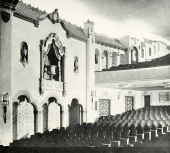 Auditorium soon after opening, from the August 1931 edition of <i>The Architect and Engineer</i>, courtesy <i>San Francisco Public Library</i> (JPG)