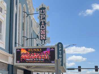 Crown Uptown Theatre: Marquee and vertical sign (Spring 2025)