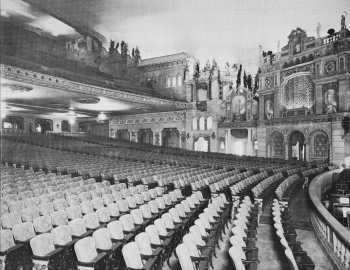 Auditorium in 1929, courtesy Graeme McBain (JPG)