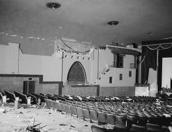 Interior of the Whittier Theatre in 1988, courtesy Library of Congress (JPG)