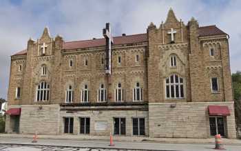 Emanuel Evangelist Temple: Exterior in 2019, courtesy <i>Google</i>