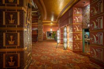 Alameda Theatre, San Francisco Bay Area: Lobby corridor side view