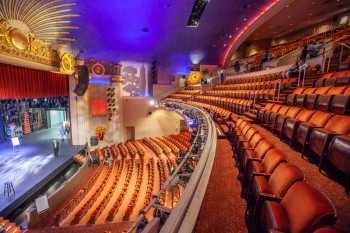 Alex Theatre, Glendale, Los Angeles: Greater Metropolitan Area: Looking Across Balcony from House Left