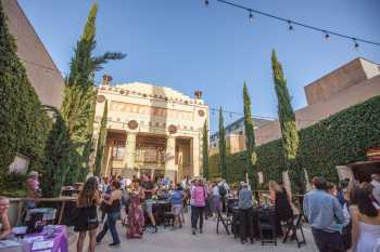 Alex Theatre, Glendale, Los Angeles: Greater Metropolitan Area: Event in Courtyard