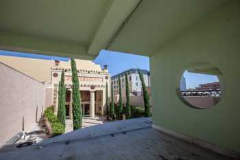 Alex Theatre, Glendale, Los Angeles: Greater Metropolitan Area: Forecourt from Marquee