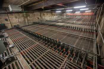 Alex Theatre, Glendale, Los Angeles: Greater Metropolitan Area: Grid from upstage left