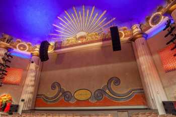 Alex Theatre, Glendale: Fire Curtain from right