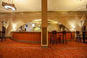 Alex Theatre, Glendale, Los Angeles: Greater Metropolitan Area: Balcony Lobby Bar