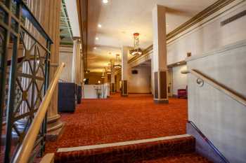 Alex Theatre, Glendale: Balcony Lobby from stairs