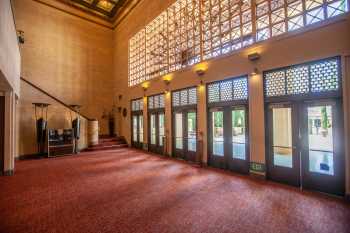 Alex Theatre, Glendale: Entrance doors