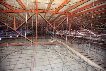 Arlington Theatre, Santa Barbara, California (outside Los Angeles and San Francisco): Attic from House Rear