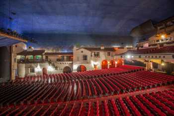 Arlington Theatre, Santa Barbara: Auditorium from House Left Side