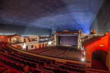 Arlington Theatre, Santa Barbara: Balcony from House Right