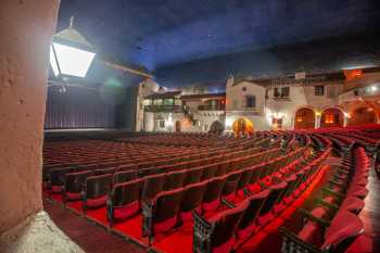 Arlington Theatre, Santa Barbara: Orchestra seating from House Left