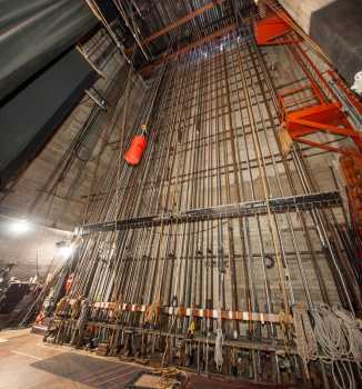 Arlington Theatre, Santa Barbara, California (outside Los Angeles and San Francisco): Counterweight Wall Panorama